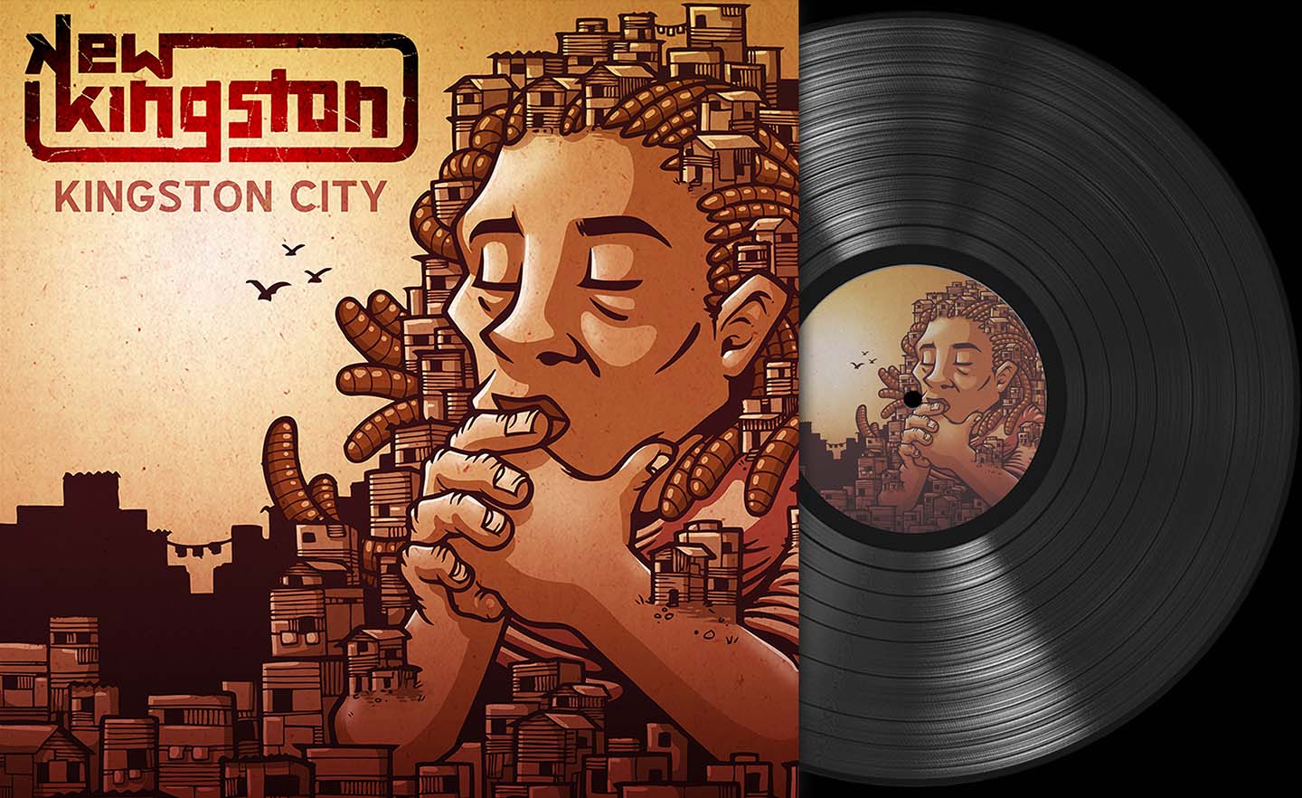 Chump Magic Album Artwork for New Kingston